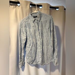 Ralph Lauren Women’s Eyelet Cotton Shirt